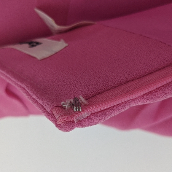 Hot Pink High Waisted Pencil Skirt - Picture 11 of 14